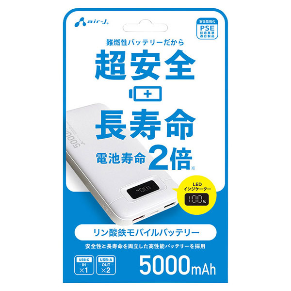 ����Ŵ������Х���Хåƥ꡼5000mAh MB��LS5000 WH