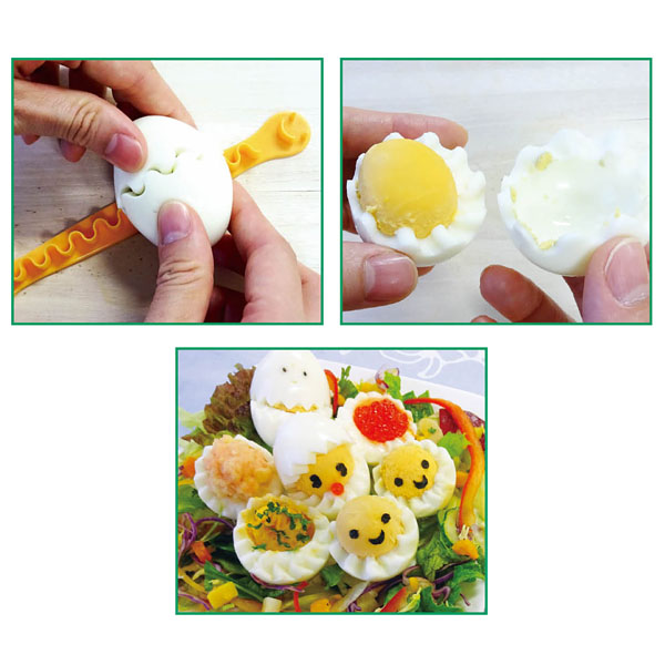 ゆで卵の飾り切り 花卵コロン ノベルティ 記念品のノベルティ モール